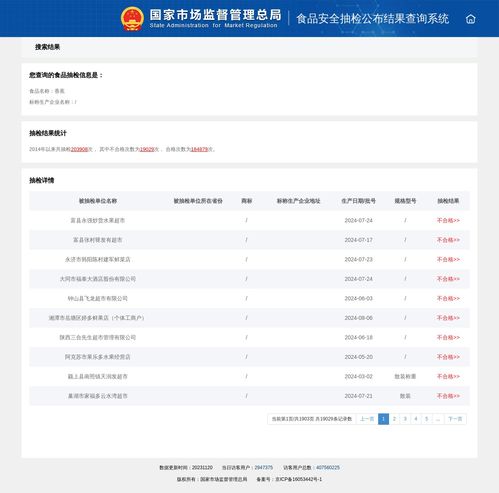 陕西三合先生超市管理经营的香蕉食品安全抽检不合格,吡虫啉超标