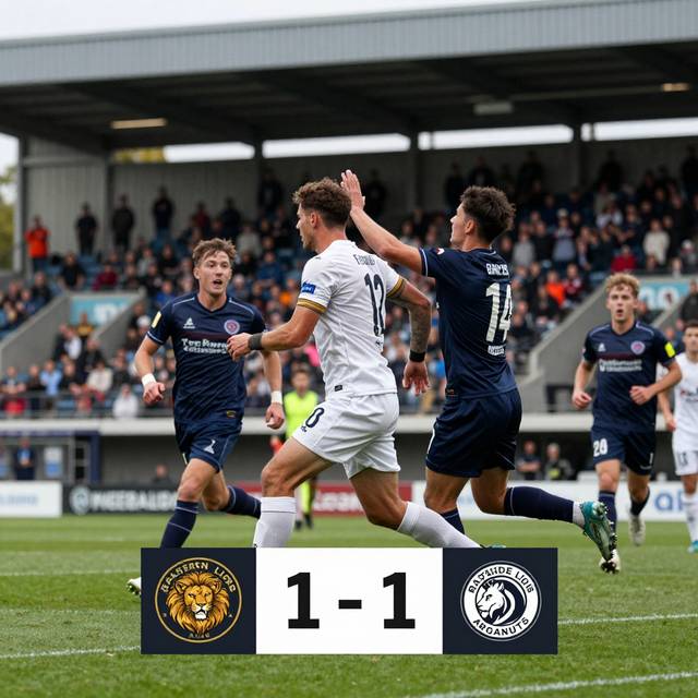 Eastern Lions 1-1 Bayside Argonauts: Trận hòa kịch tính tại Victoria Premier League 2