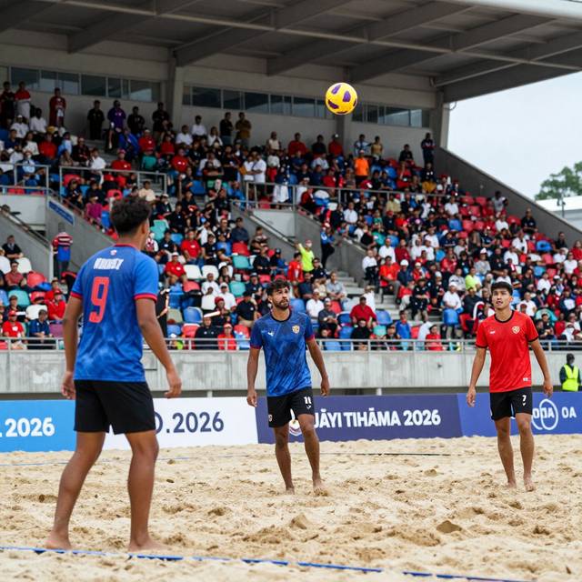 Giải Bóng đá Bãi biển Vô địch quốc gia 2026: Mở màn bằng những màn rượt đuổi nghẹt thở